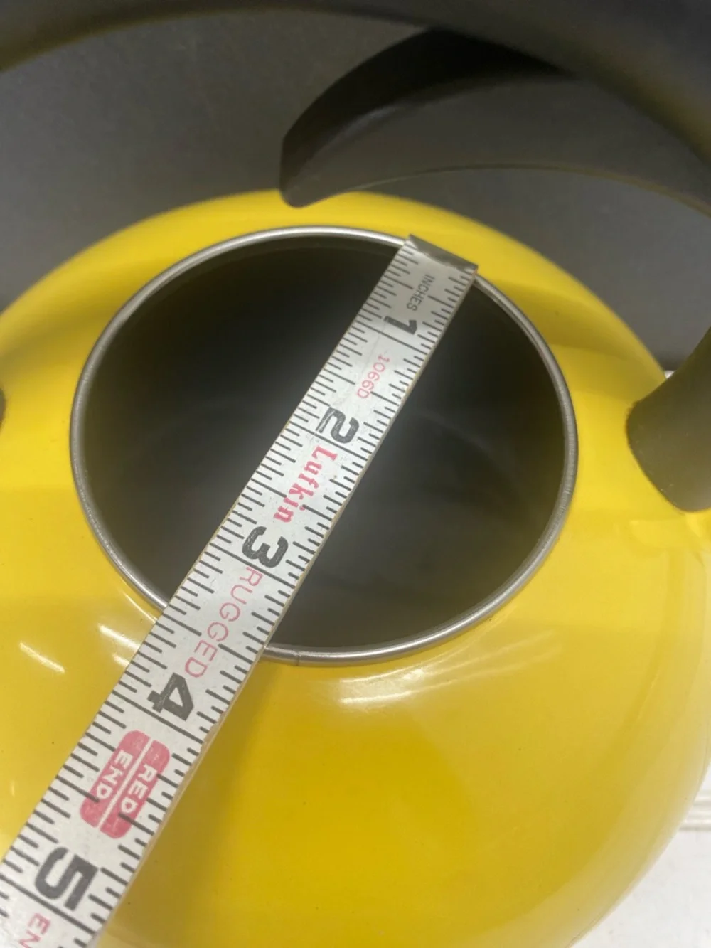 Sur La Table Yellow Round Stovetop Kettle
